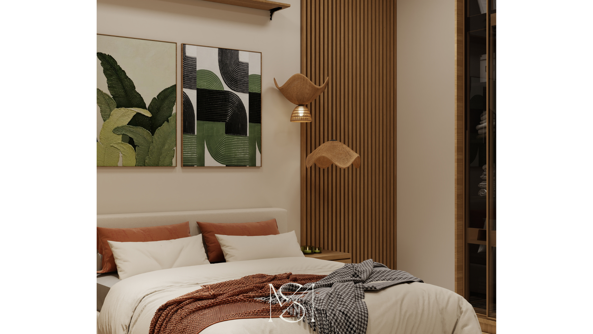 Boho Style Bedroom Design-2