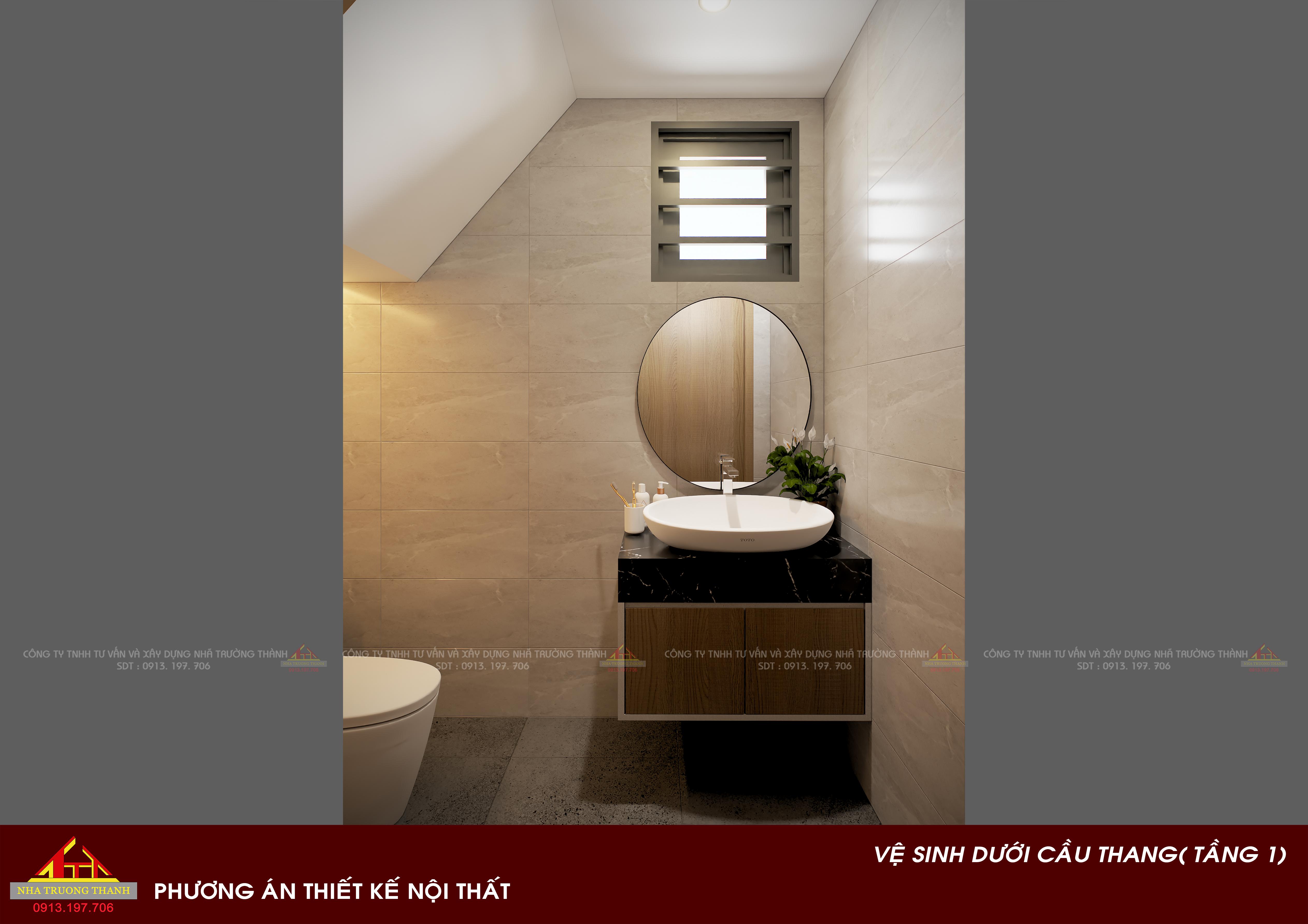 Thiết kế kiến trúc, nội thất nhà phố 2 mặt tiền-27