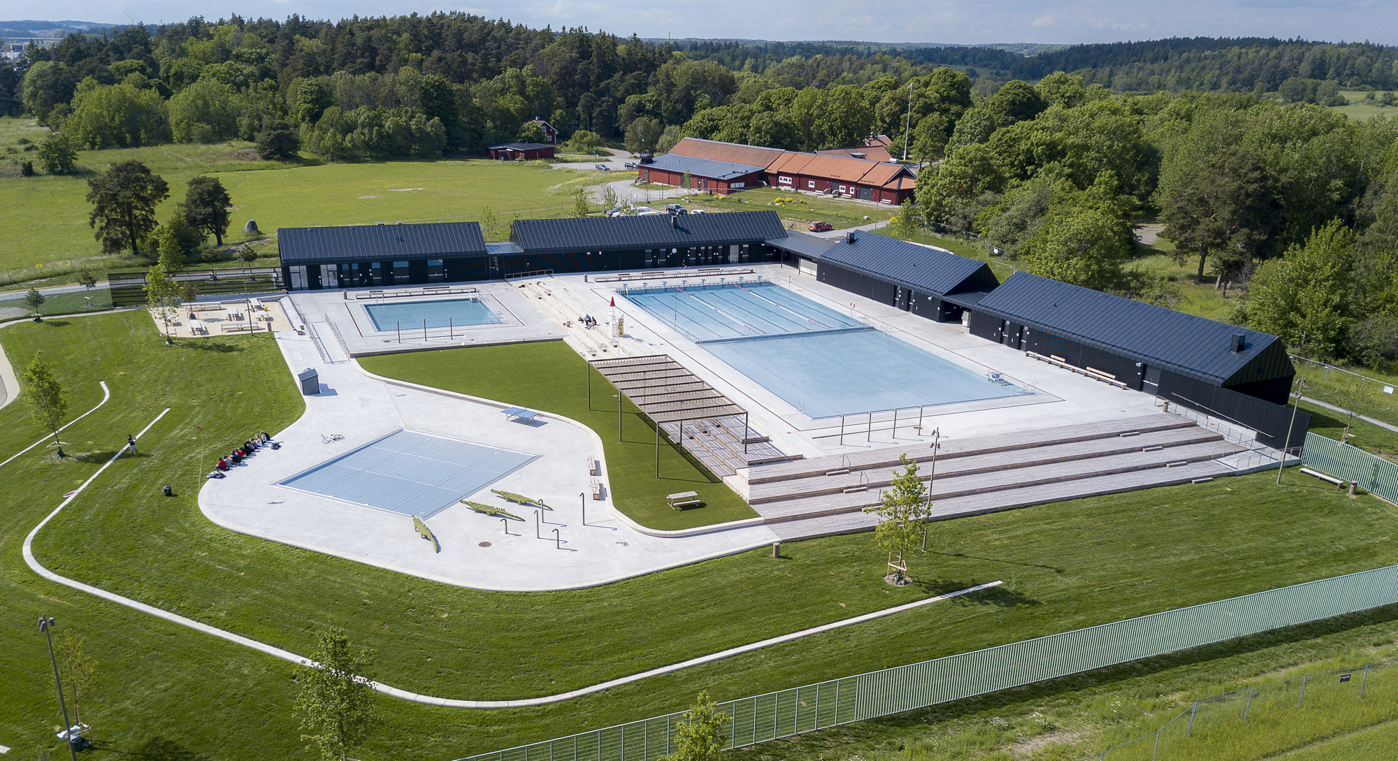Järvabadet Swimming Pool Pavilion / AIX Arkitekter-22