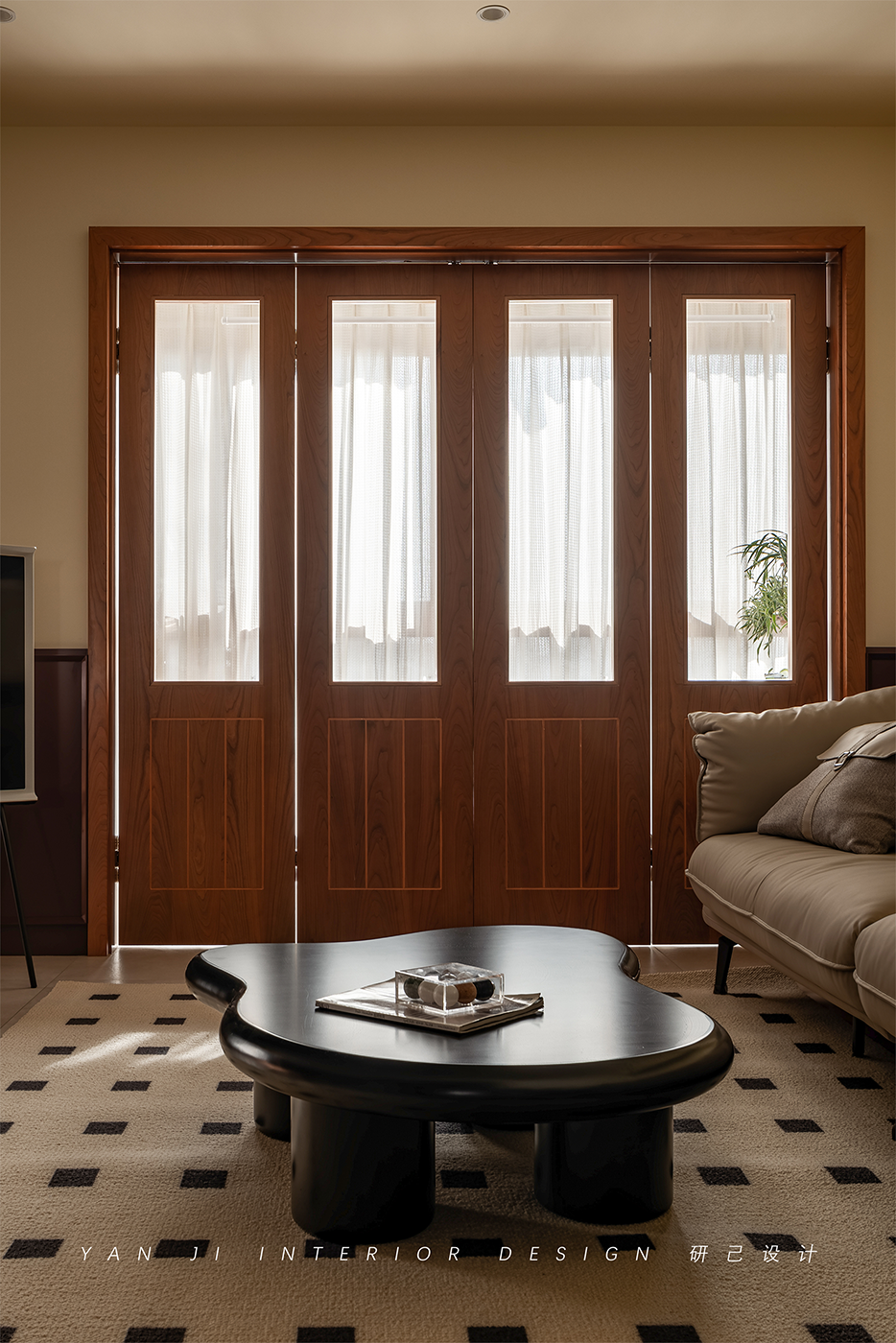 复古绿植上海宅丨中国芜湖丨研己设计-22