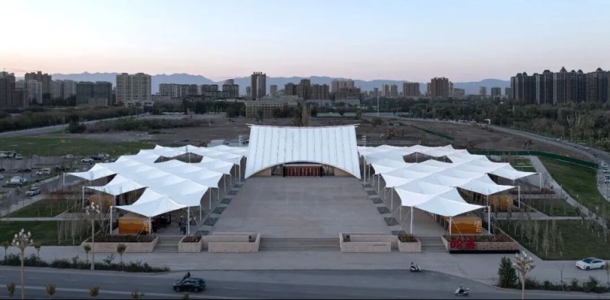 快讯|一合作品哈密市左宗棠凤凰台历史文化公园开园-8