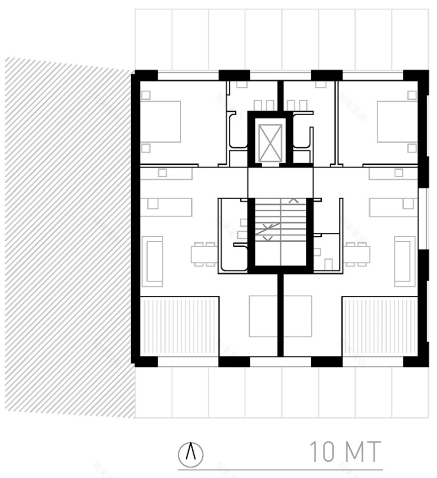 圣坎迪多 ATTO 套房酒店丨意大利丨意大利 Pedevilla Architects-44