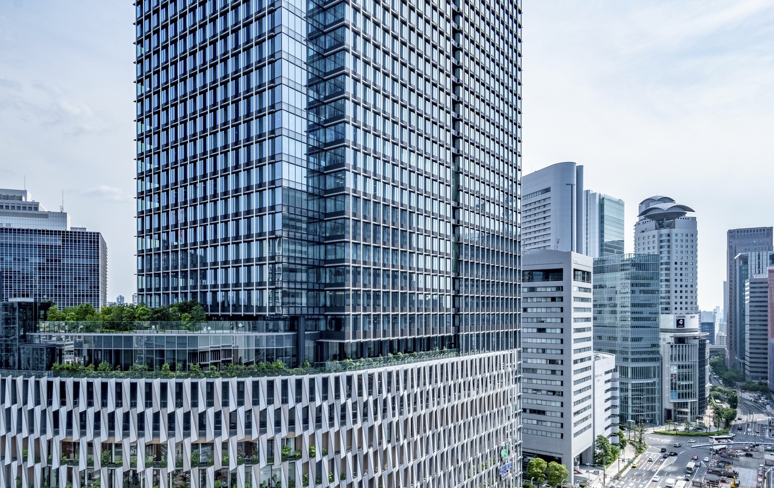 大阪 Umeda 双塔南楼丨日本大阪丨不详-1