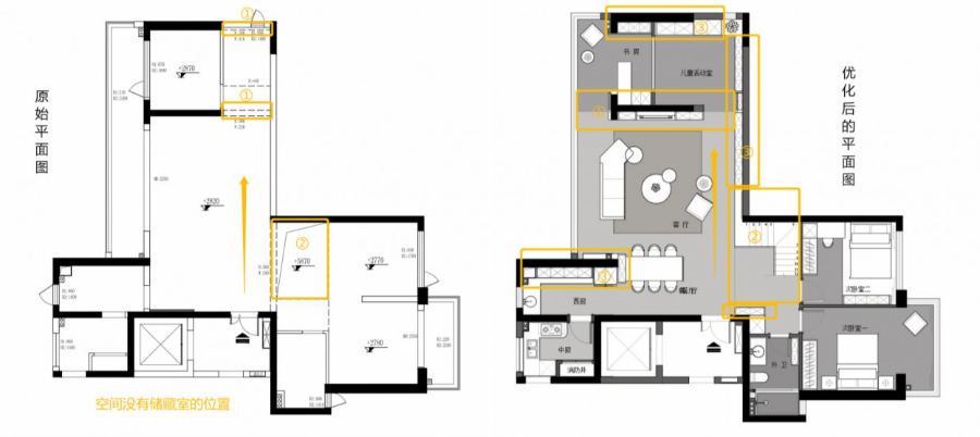 温州碧桂园珑悦 180m²现代简约之家，诠释高级灰的魅力-17