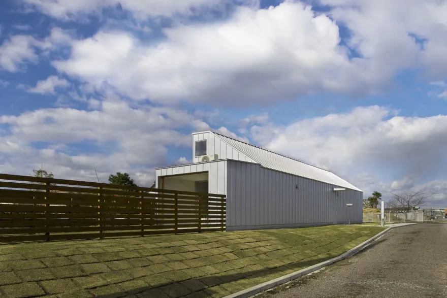 日本稻田中的“狗沙龙”住宅-15