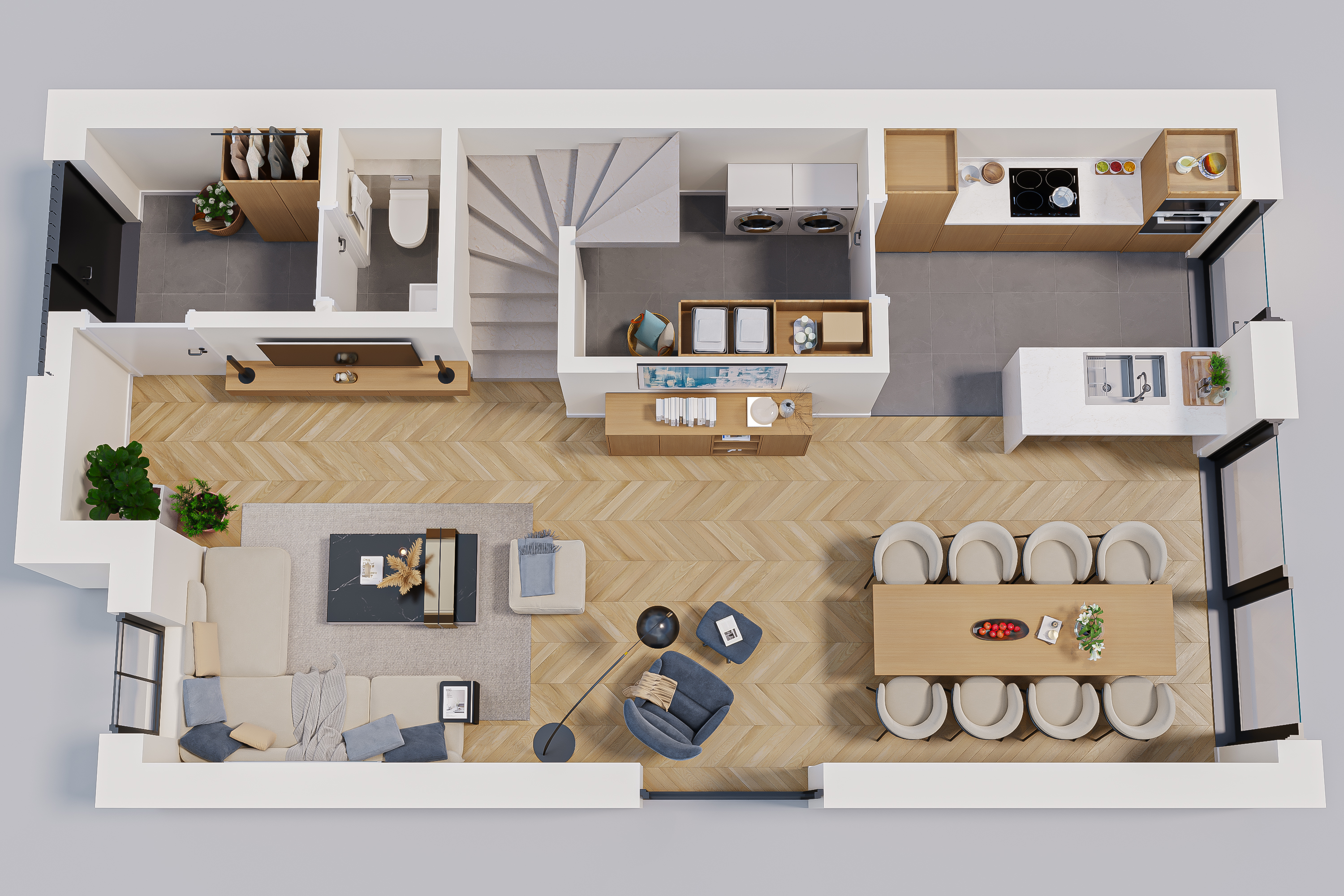 室内设计与 3D 平面图-8