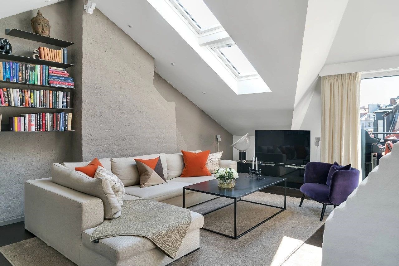 斯德哥尔摩阁楼变身现代温馨居-9