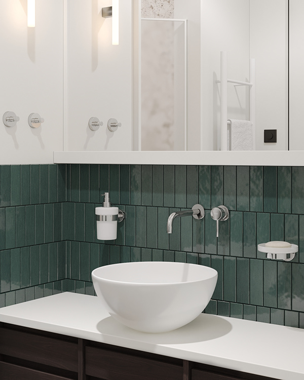 公寓卧室与浴室室内设计丨乌克兰敖德萨丨Lolita Yatsela,Valeria Lazareva-15