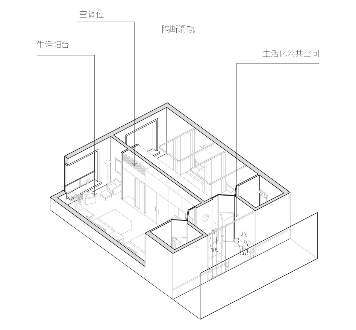 中标方案 | 伴生院：重庆香炉山社区卫生服务中心及养老中心 / 对角线建筑+重庆市设计院-20