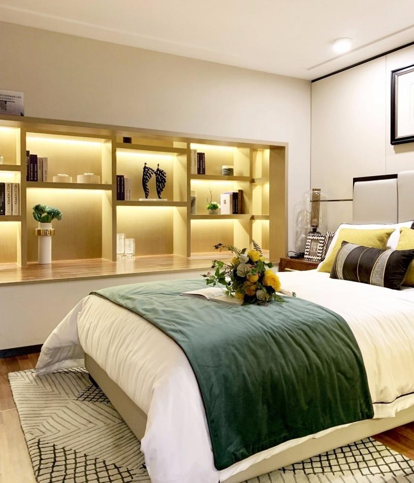 汤逊湖畔欧亚达云庭轻奢 LOFT,小空间大设计-16