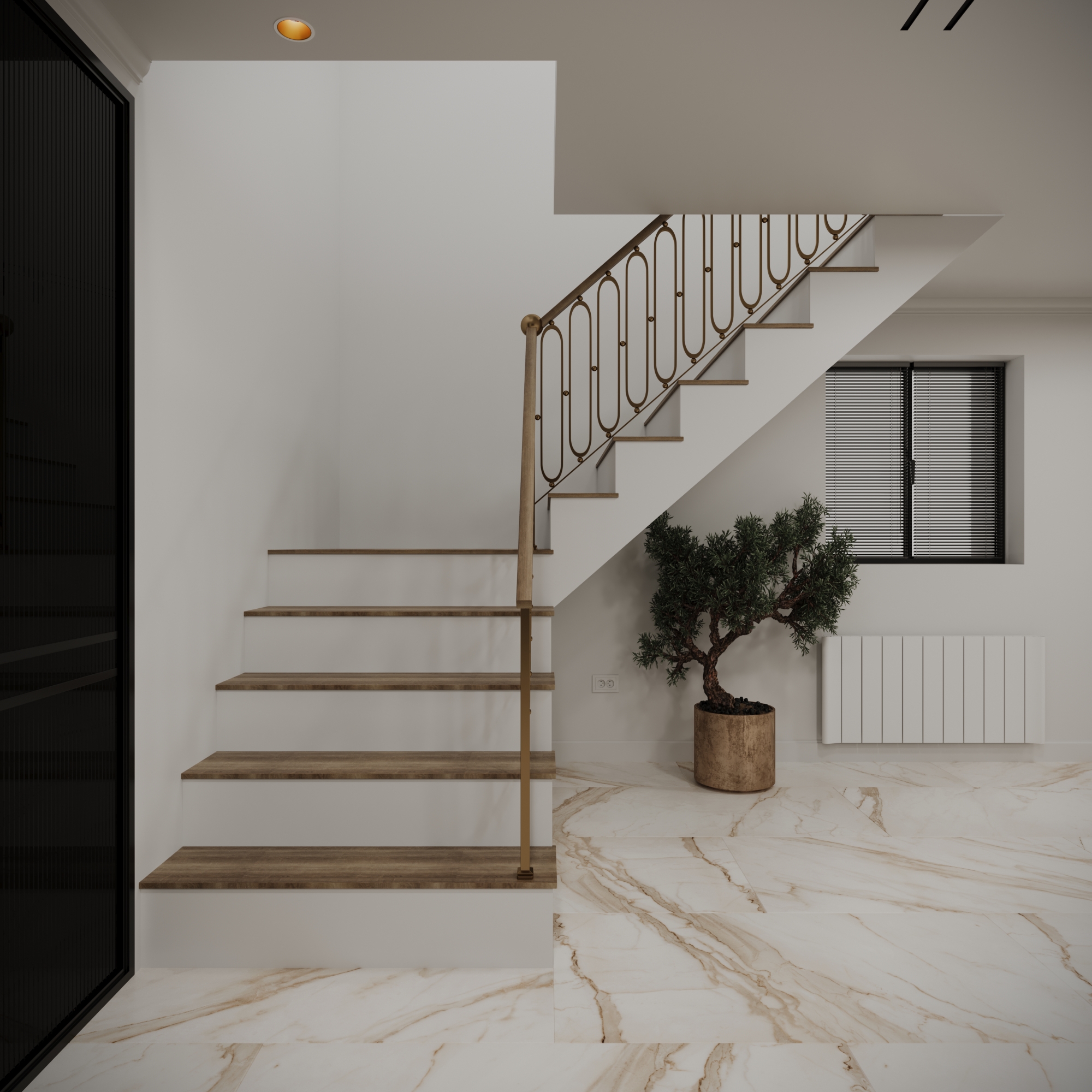 Hall,Living Room 设计丨美国-8