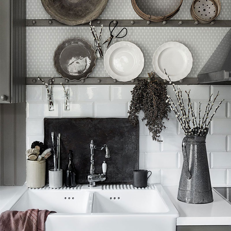 Sandberg 推出适合 Scandinavian 风格厨房的墙纸系列-5