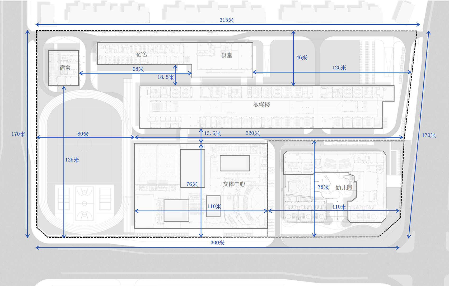 苏州山峰双语学校丨中国苏州丨致舍景观-159