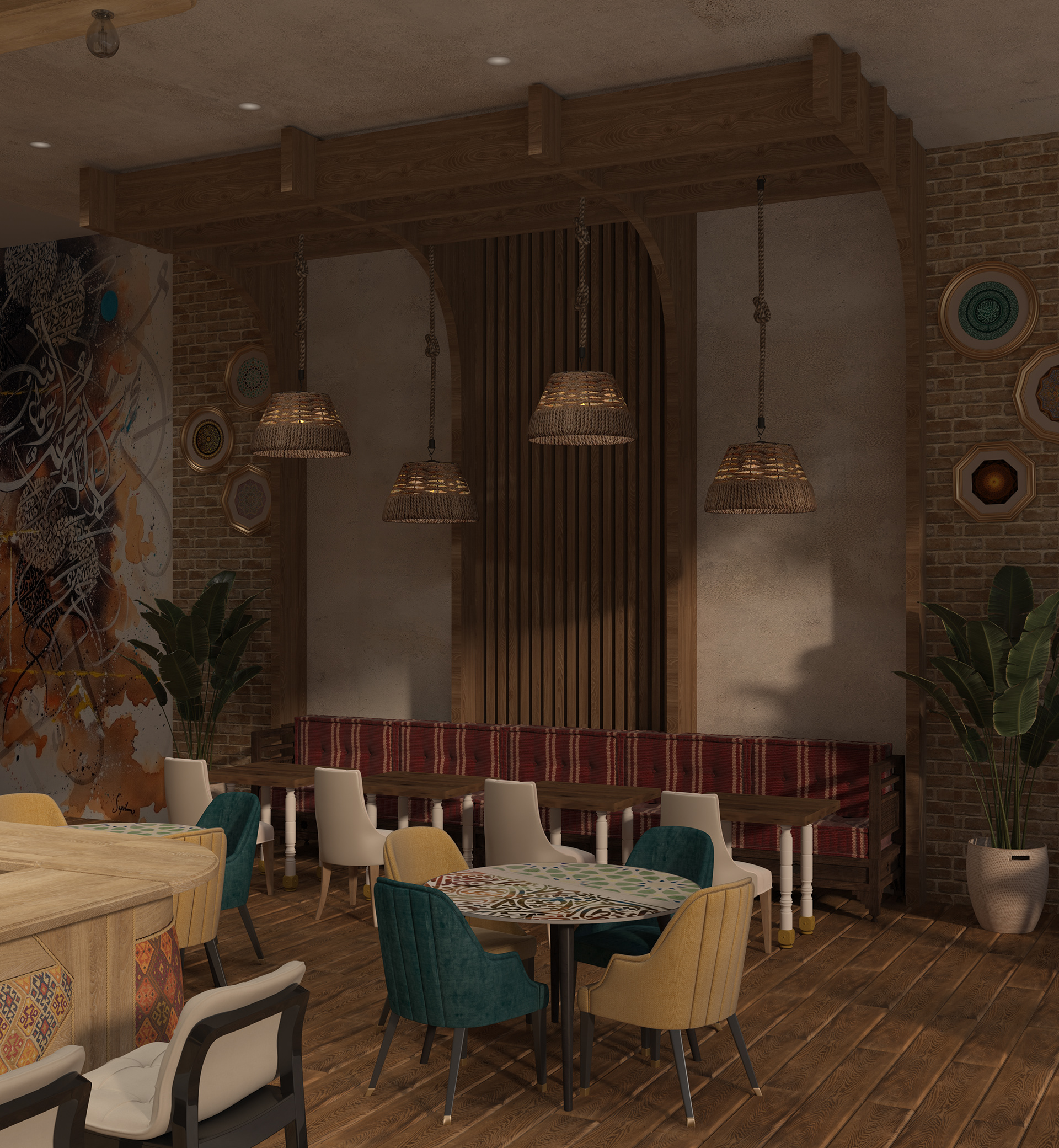 阿拉伯式花纹（工艺美术中心）丨埃及开罗-36