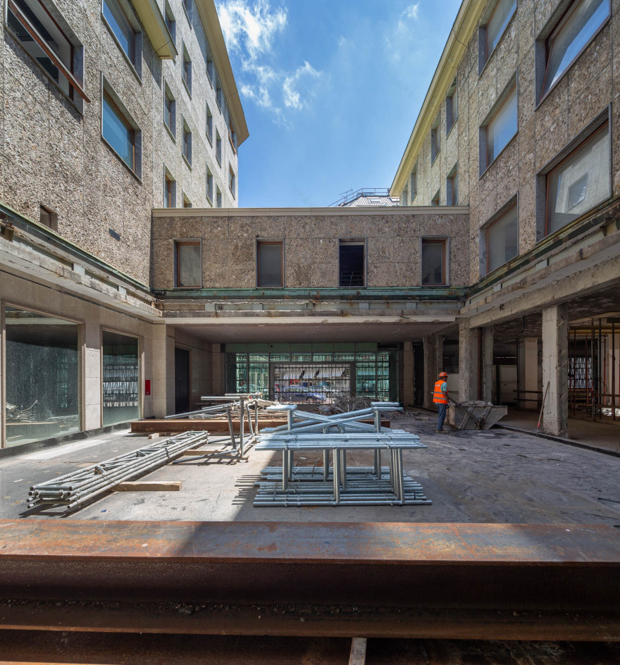 米兰“玻璃建筑”重现历史对话,公园景观与城市空间完美融合-25