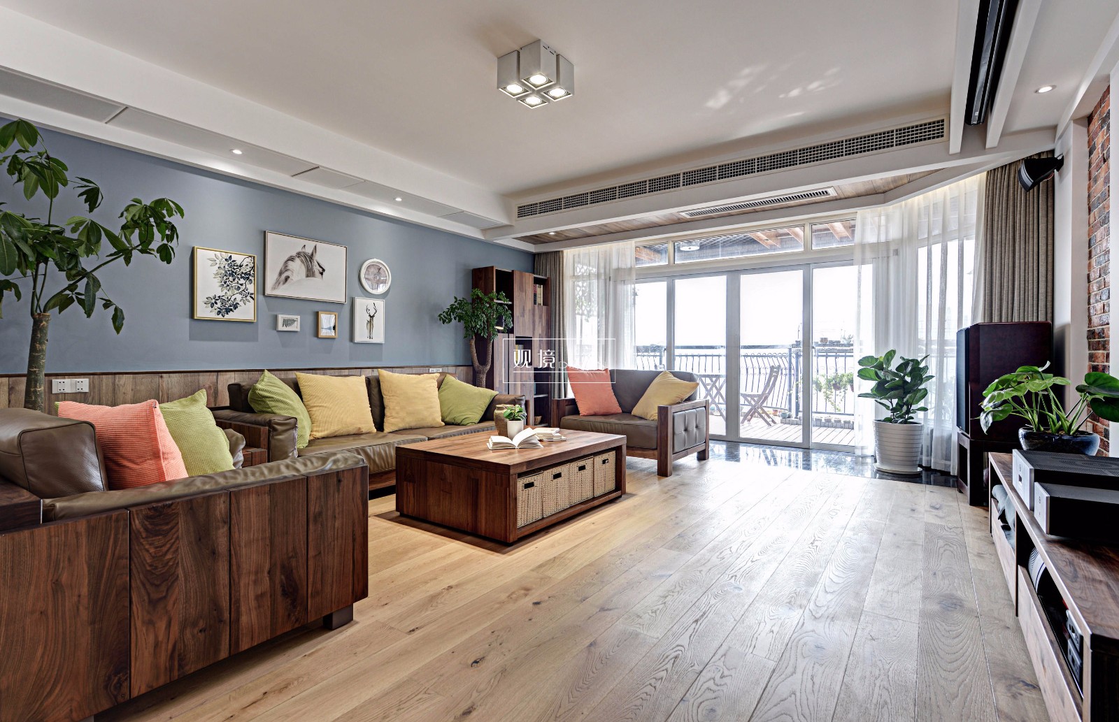 253㎡轻北欧 观境设计-3