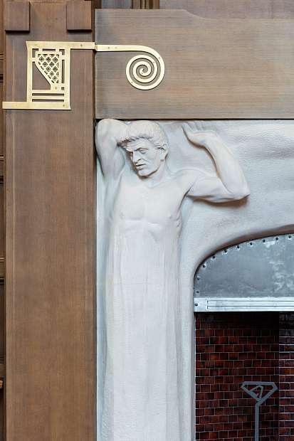 Кропоткинский переулок, дом 13. Особняк Дерожинской в Штатном пер.-37