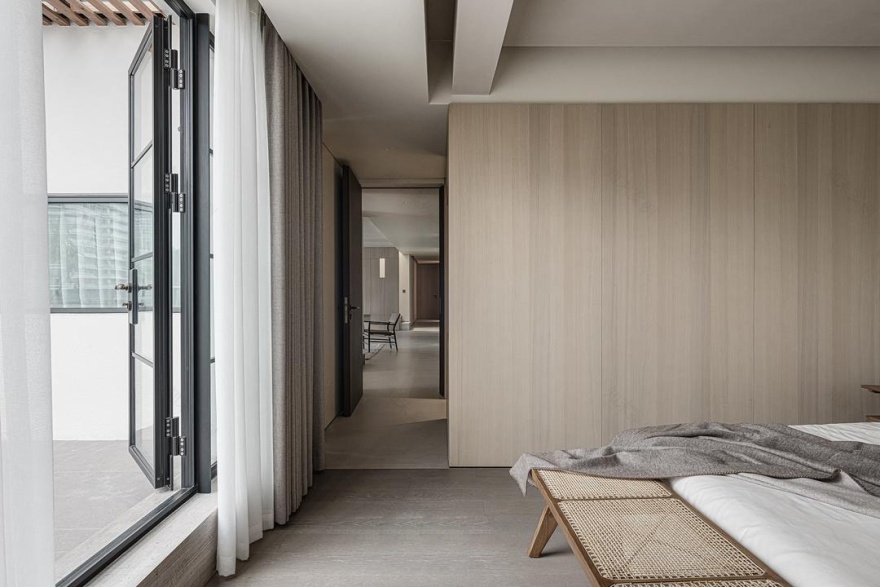 278㎡复式空间,超大阳台的轻禅意三代同堂之家 · 拾光悠然设计-67