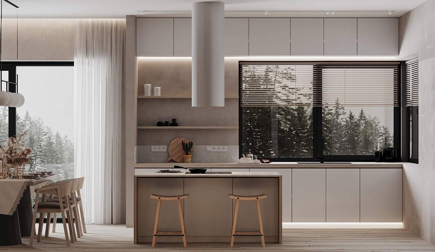 高级灰色系别墅设计 简约自然 超有格调！-20