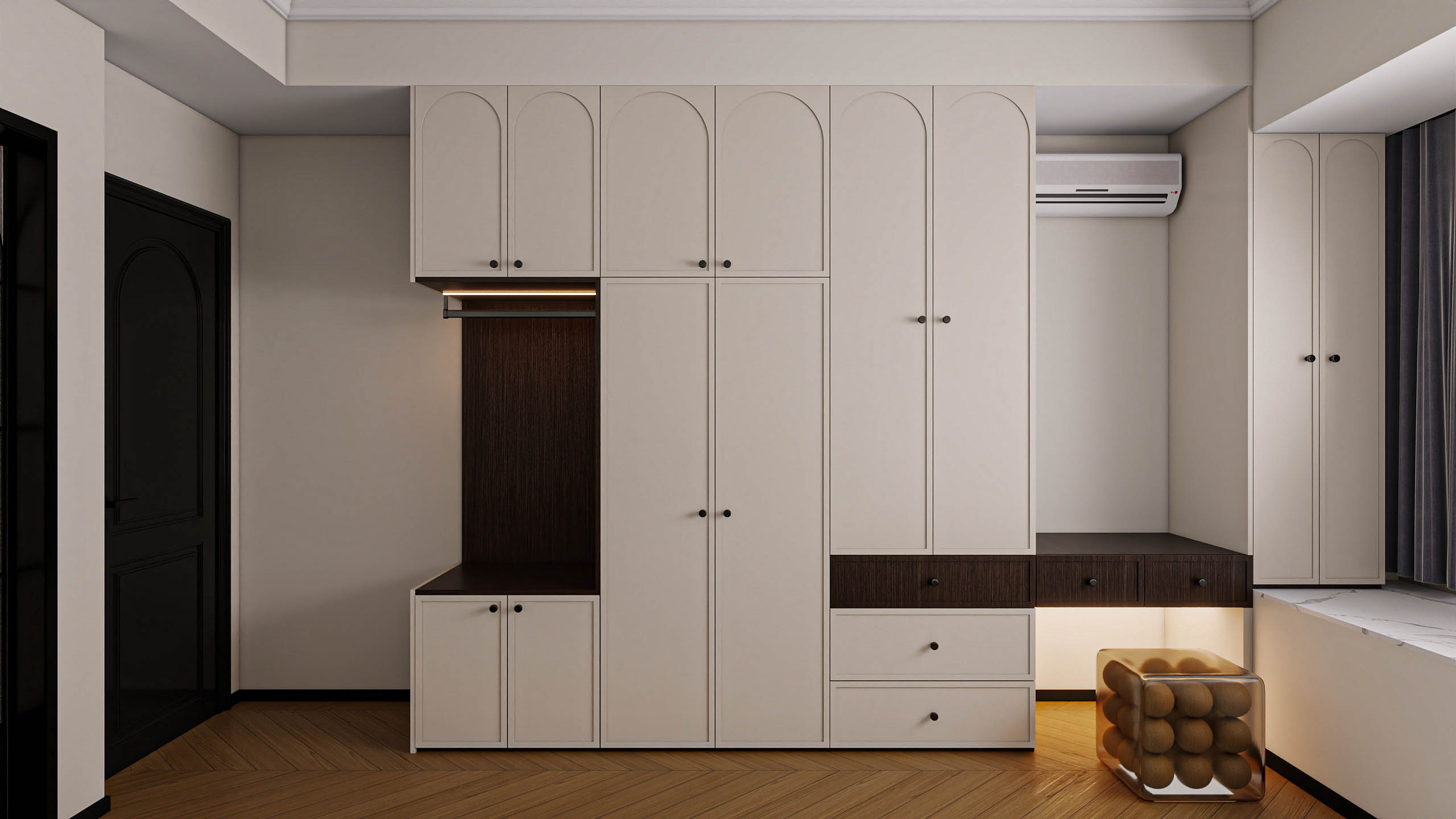 四川成都大邑滨江新城（138平方复古法式四居室）-31