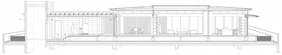 上海屋上三间会务空间·致正建筑的轻钢架构绿意空间-67