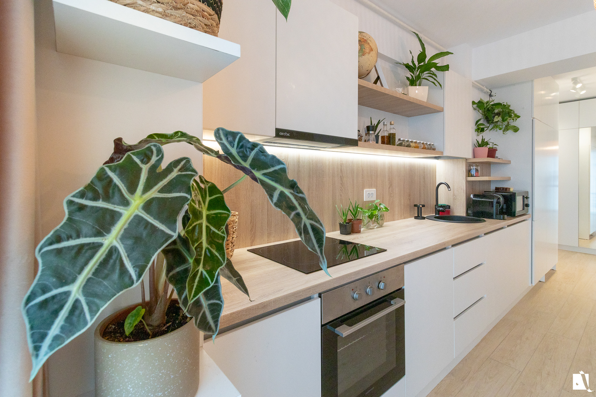 Boho Nook Apartment 室内设计-15