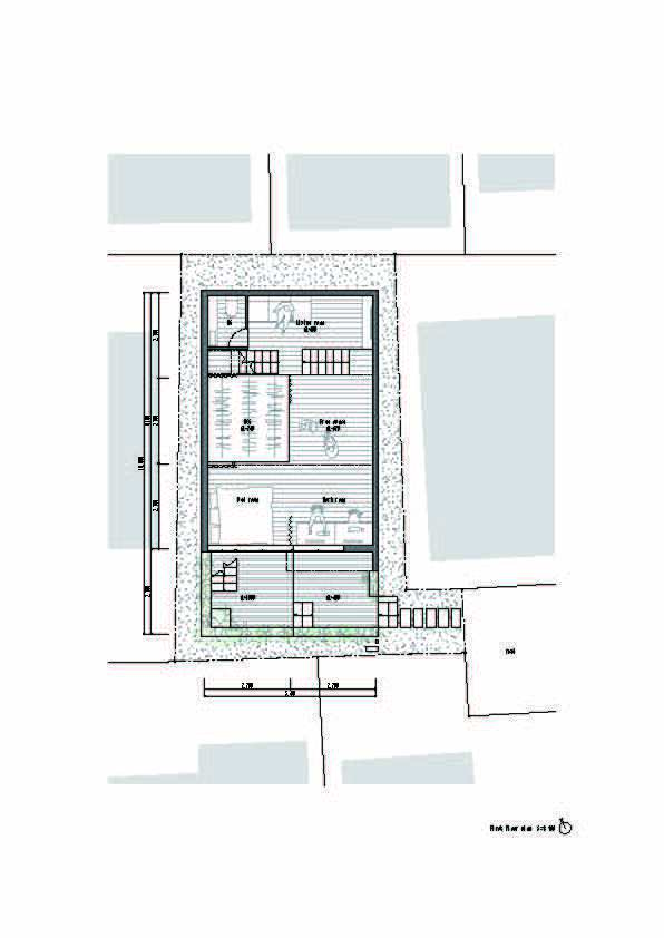 台阶式花园住宅丨日本丨Niji Architects-9