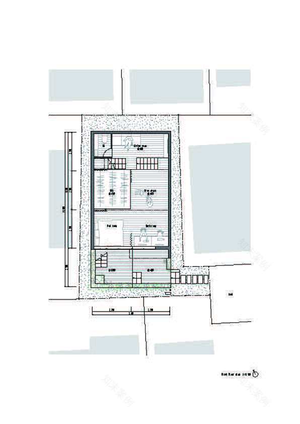 台阶式花园住宅丨日本丨Niji Architects-9