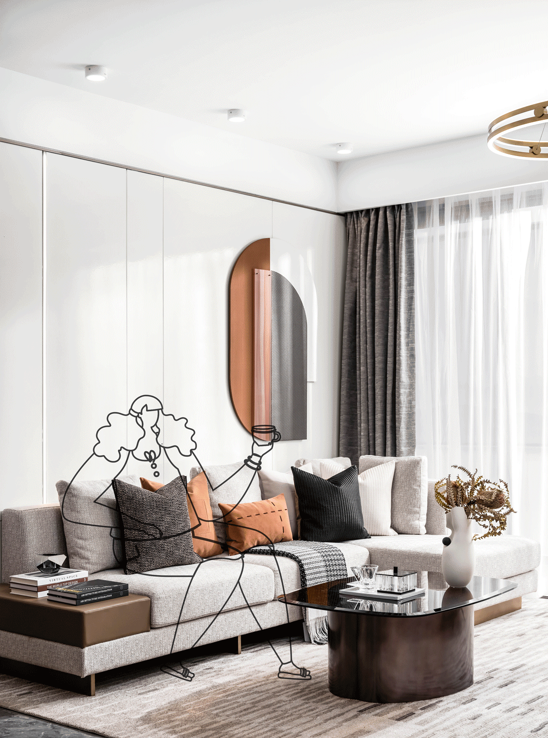 莆田力高仟喜荟样板间丨中国莆田丨IDAD 久度设计-15