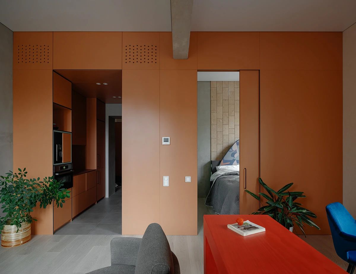 48㎡独居老人的彩色魔盒丨DVEKATI 团队-26