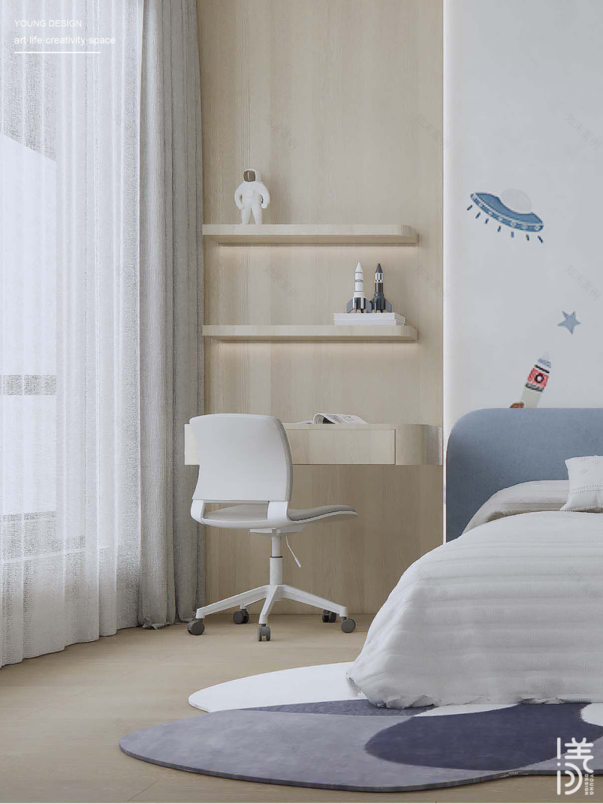 现代极简的多口之家丨深圳漾空间设计有限公司-87