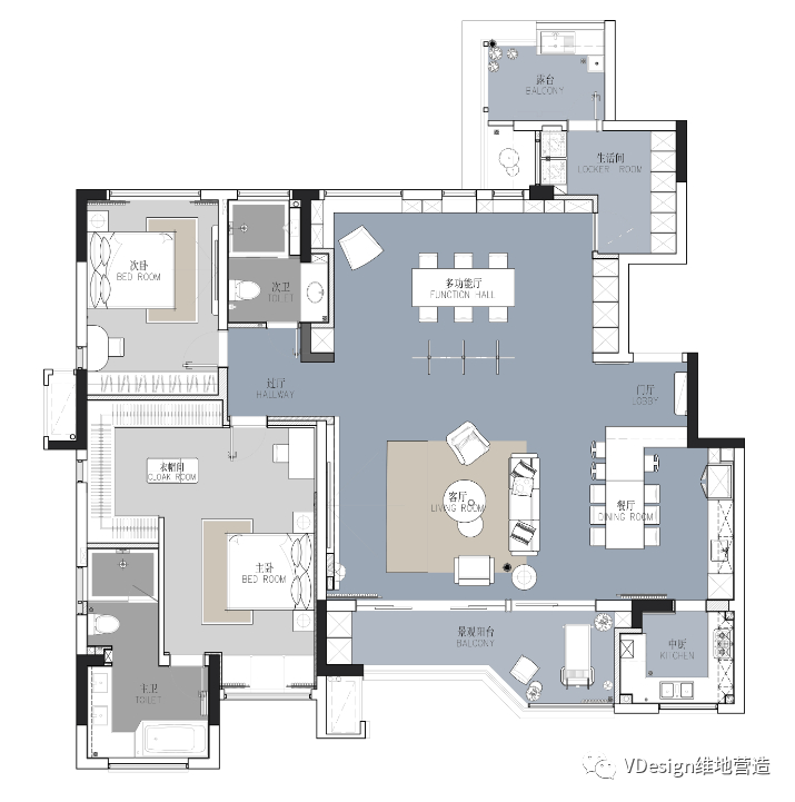 九里晴川·初·回归 · 简约轻奢的现代住宅设计丨中国重庆丨V·Design 维地营造-42