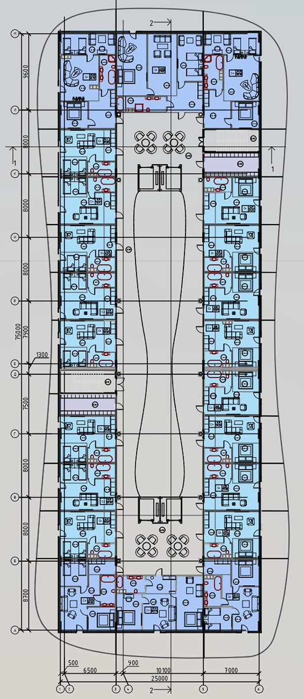Анапа市四星级酒店设计-14