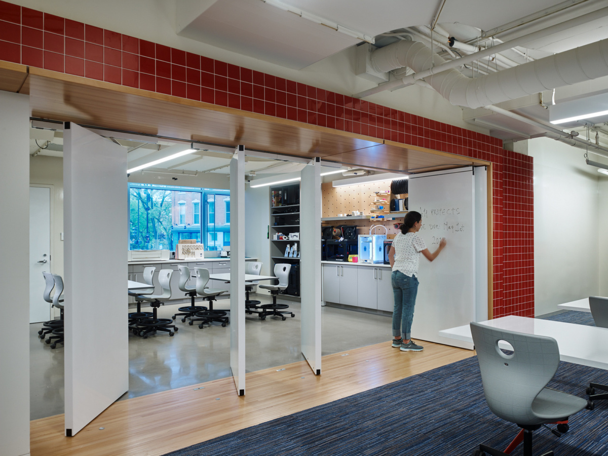 弗朗西斯·W·帕克学校科弗勒家族图书馆-11