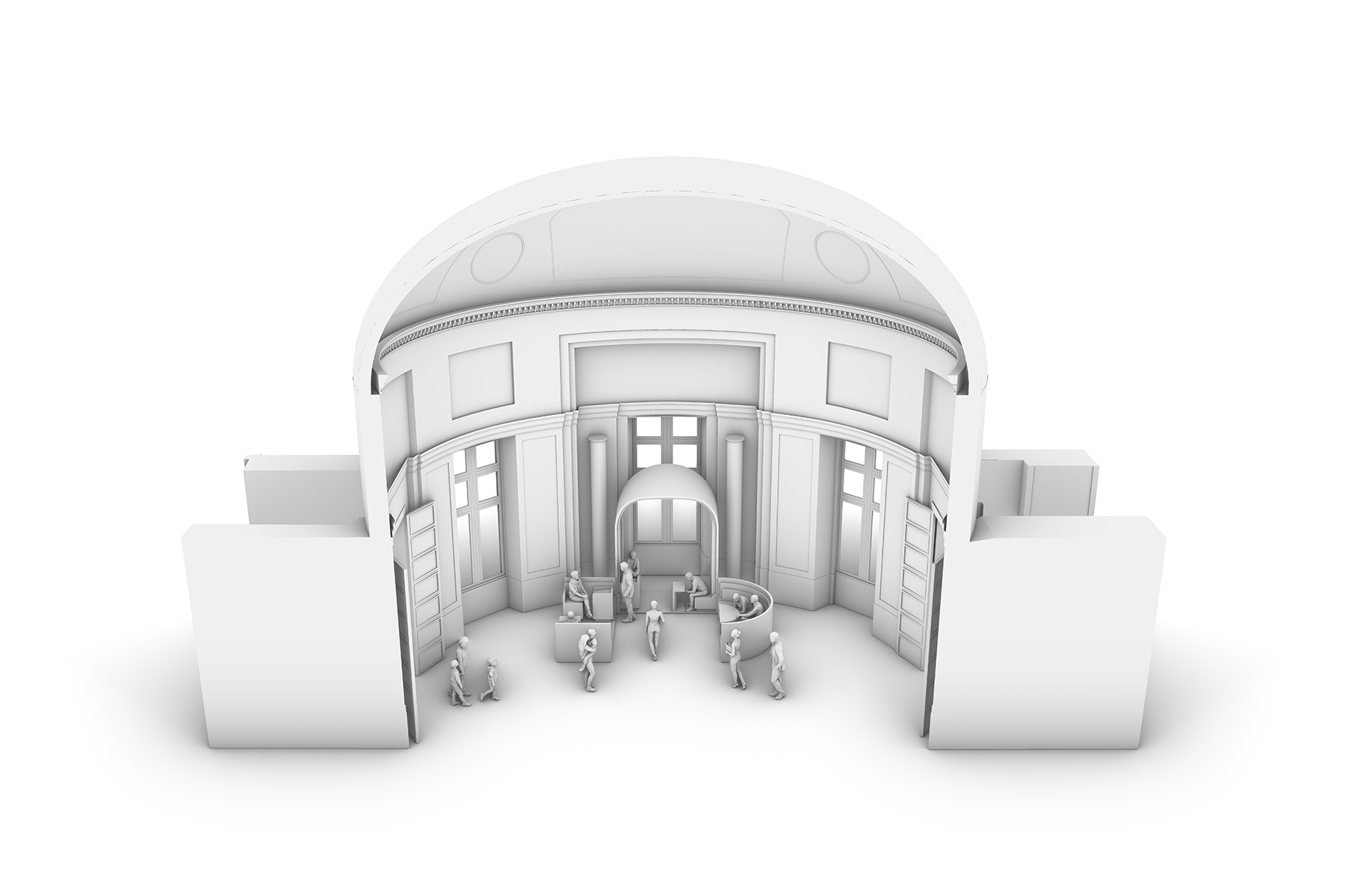 卢浮宫展馆丨法国巴黎丨Studio Malka Architecture-32