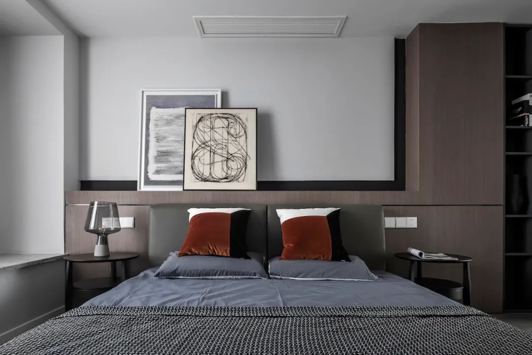 三十度灰，线条叠绘的高级空间 | 皋邸设计-18