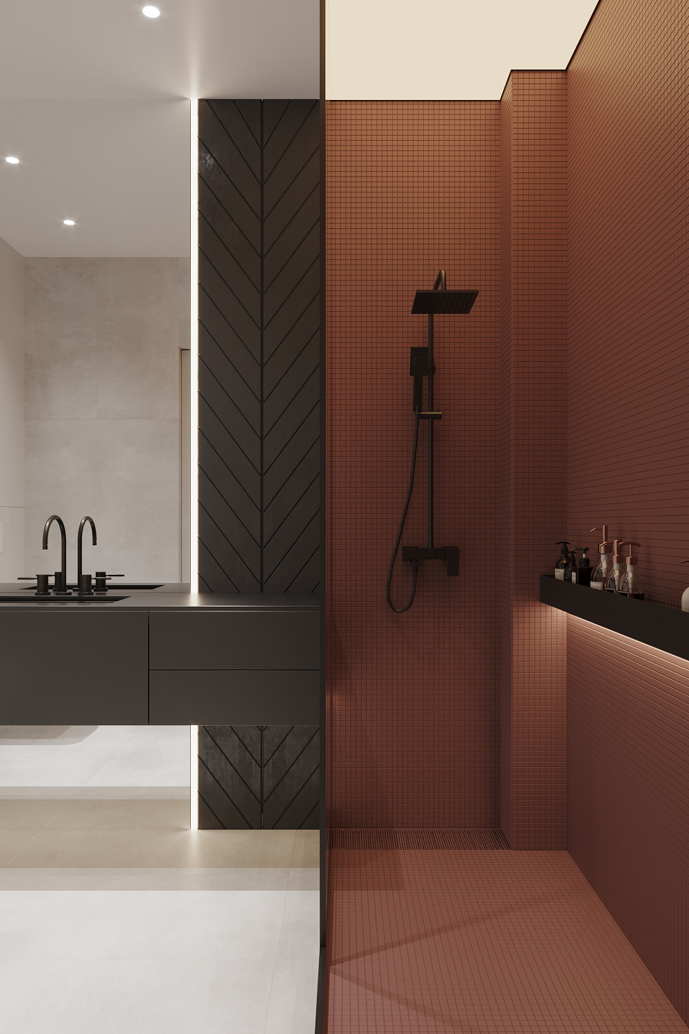 乌克兰基辅公寓设计 超有设计感！-13