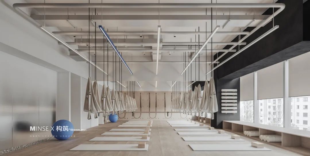 Space X 普拉提瑜伽馆丨中国杭州丨民舍制作空间设计 X 构筑空间设计-33