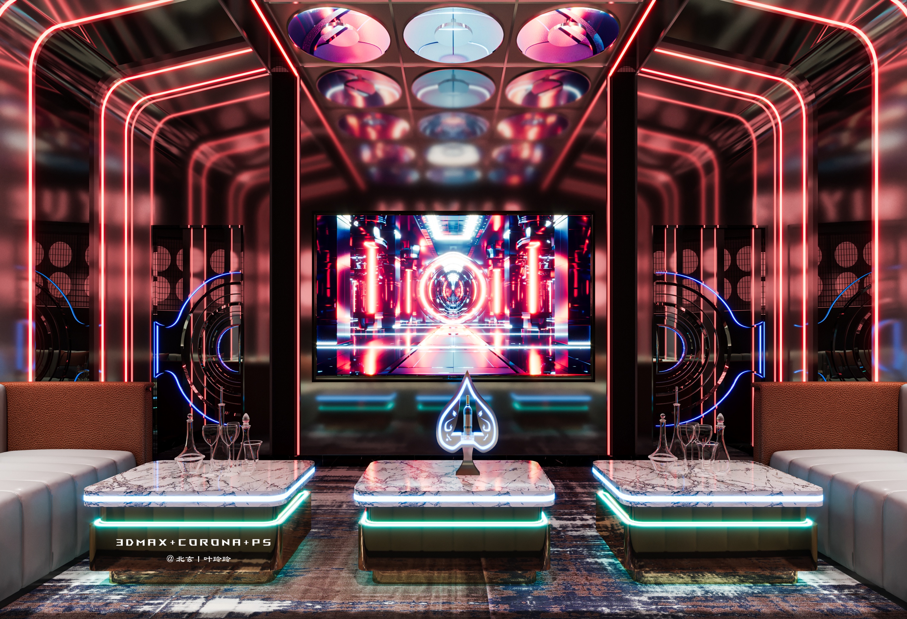 TOP级潮奢新娱代派对空间丨KTV-6