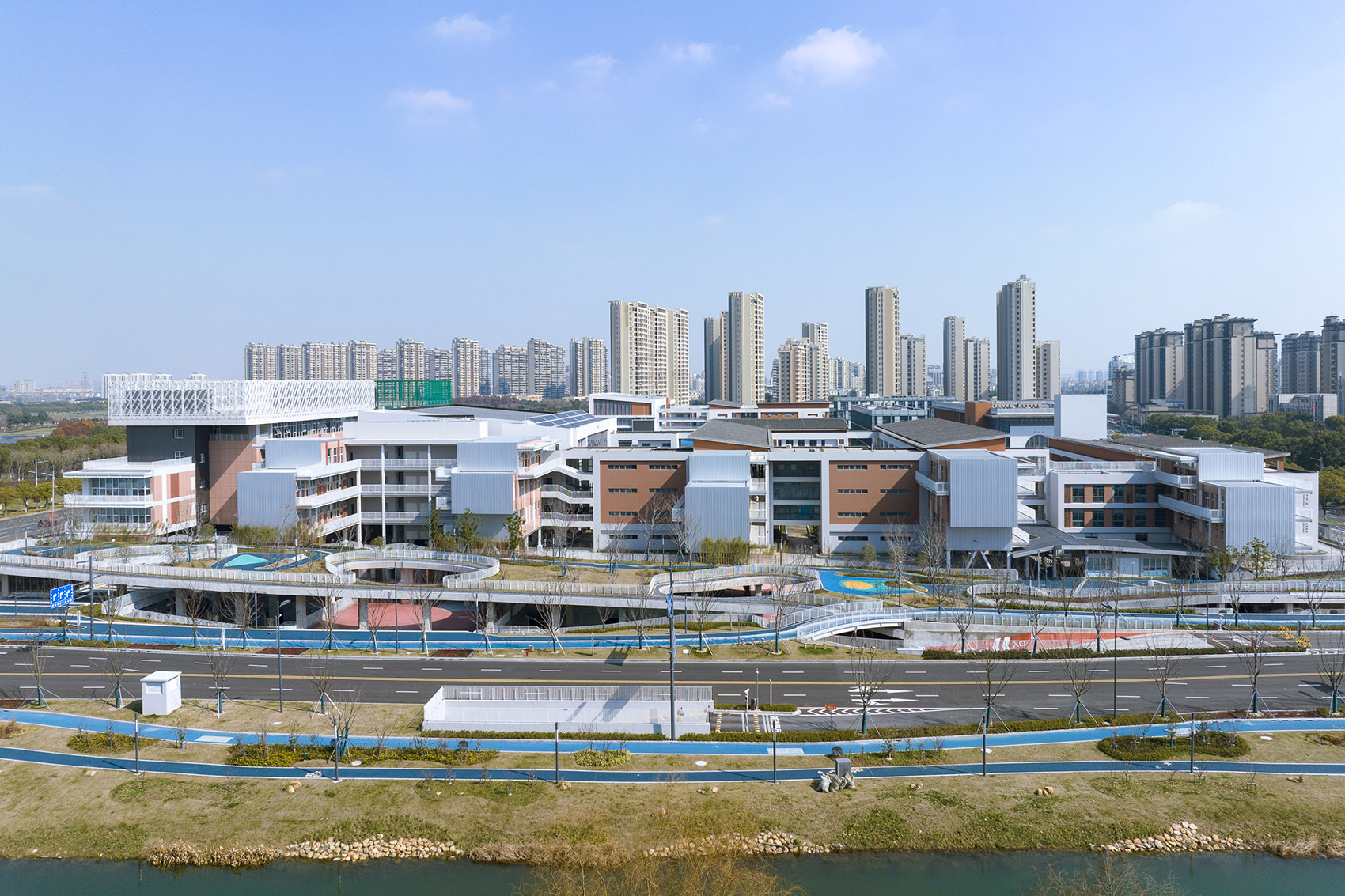 昆山实验小学改扩建及其西侧城市基础设施多系统复合项目丨中国苏州丨阿科米星建筑设计事务所,庄慎,任皓等-4