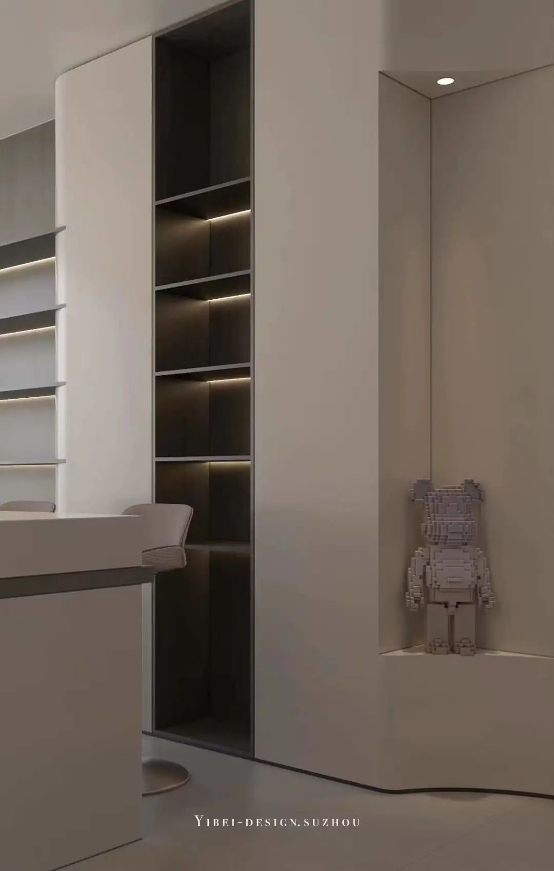 极简设计,打造纯净家居空间丨中国苏州丨一贝设计-24