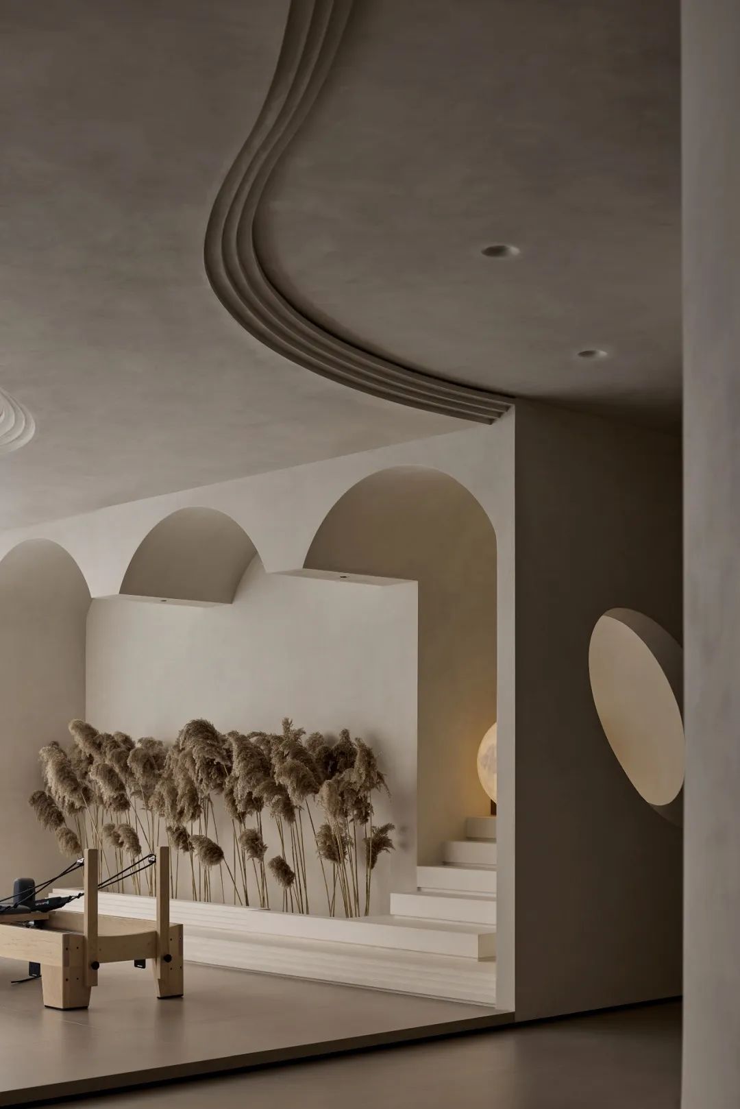 UI普拉提健身馆丨中国惠州丨山隐空间设计事务所-37