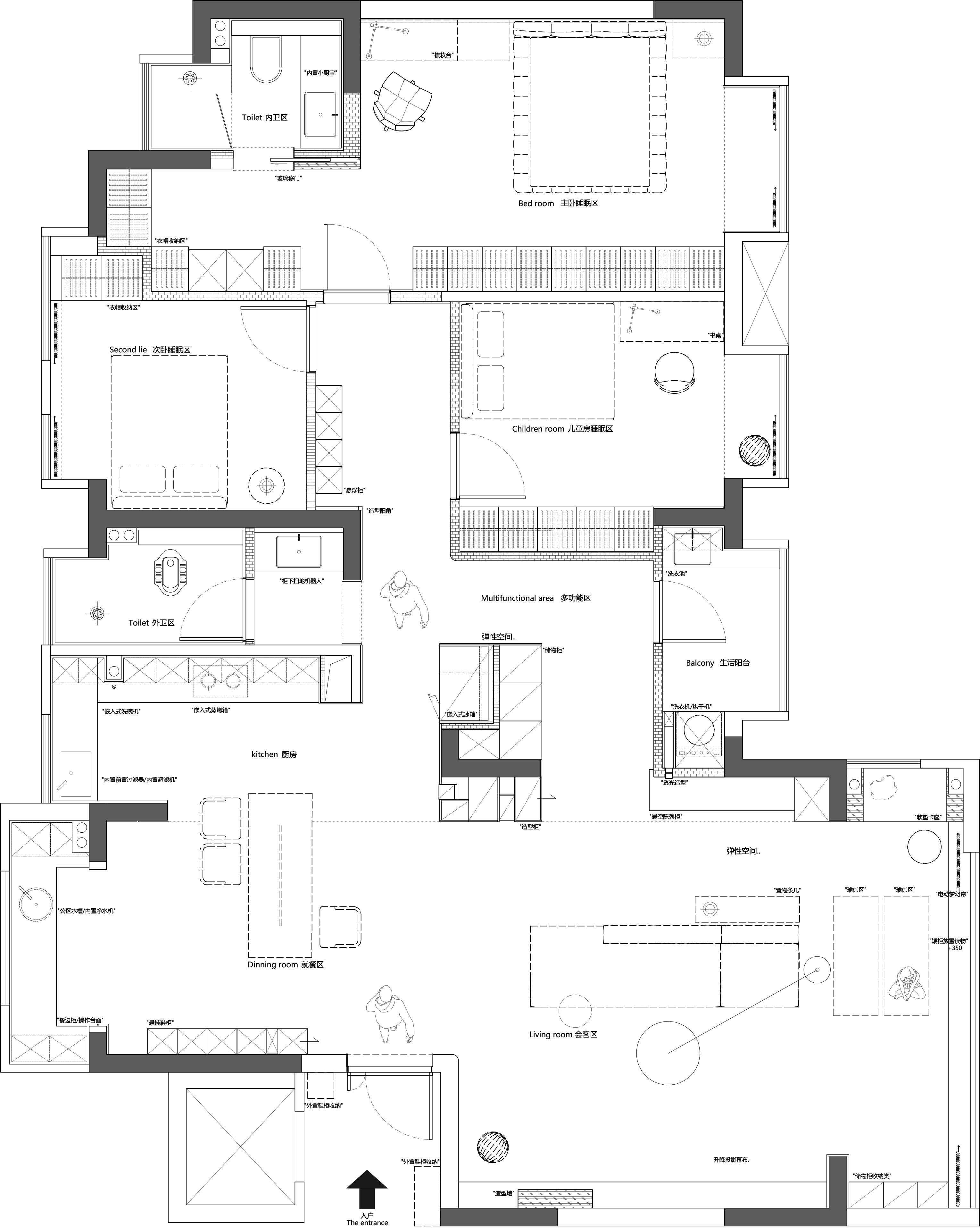 居住空间全案设计丨中国萍乡丨杭州民舍制作空间设计工作室-5