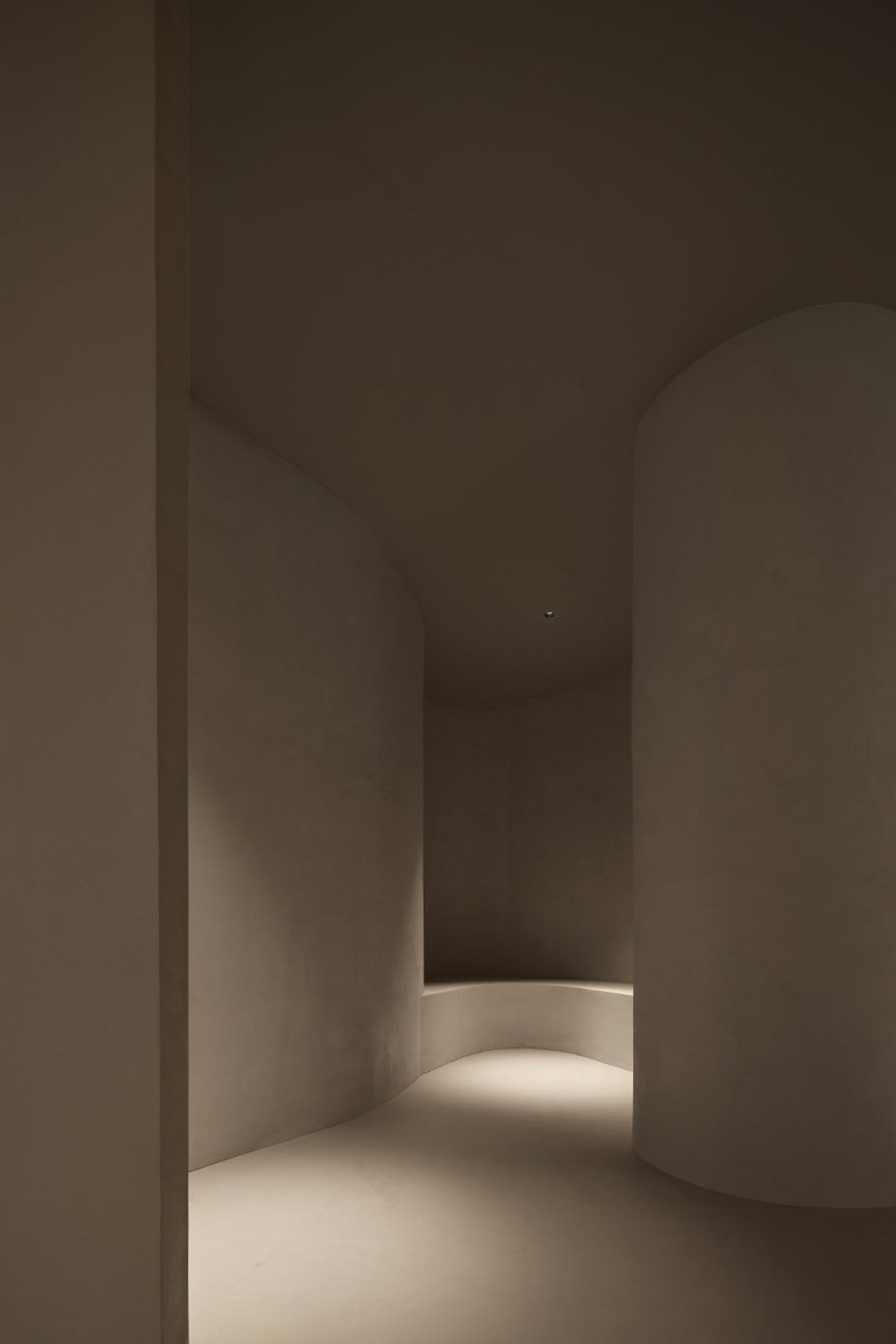 本色空间微水泥展厅丨杜志涛-14