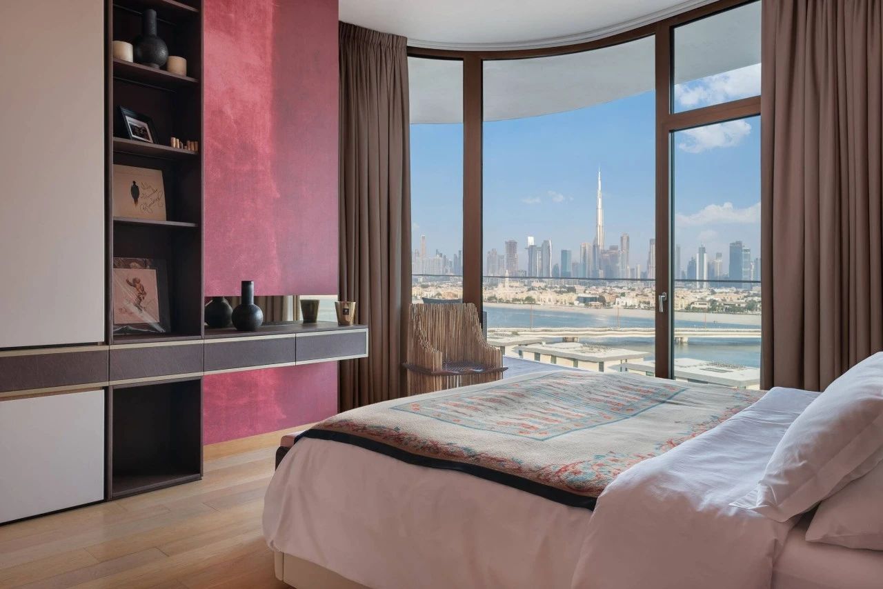 现代美学波西米亚风住宅室内实景图-71