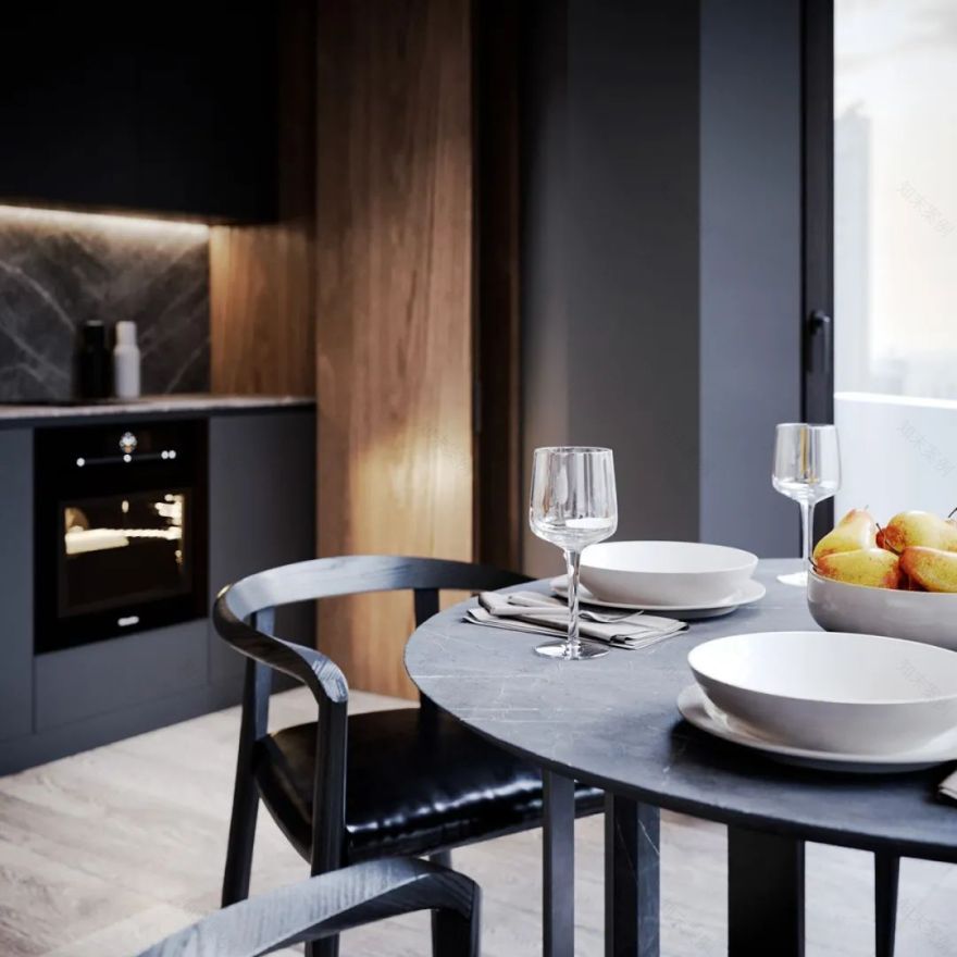 105㎡温润住宅,简约实木与大理石的完美结合-84