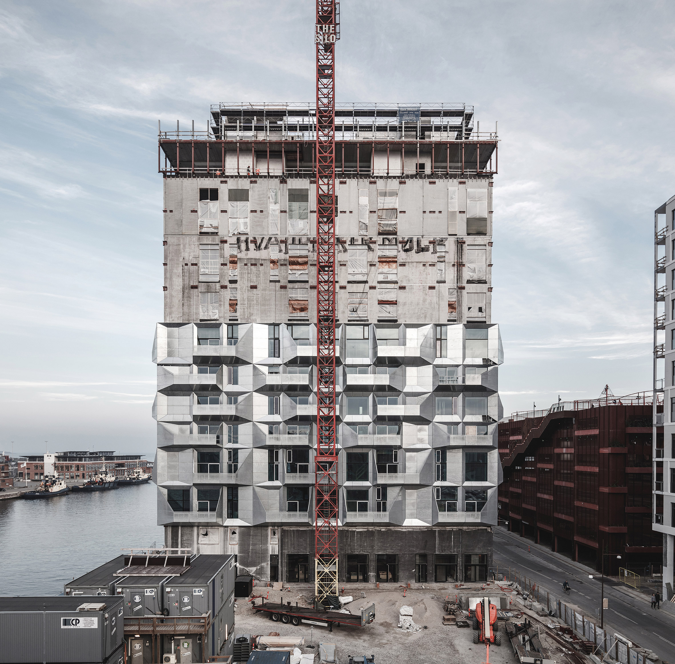 COBE transforms Copenhagen grain silo into apartment block-9