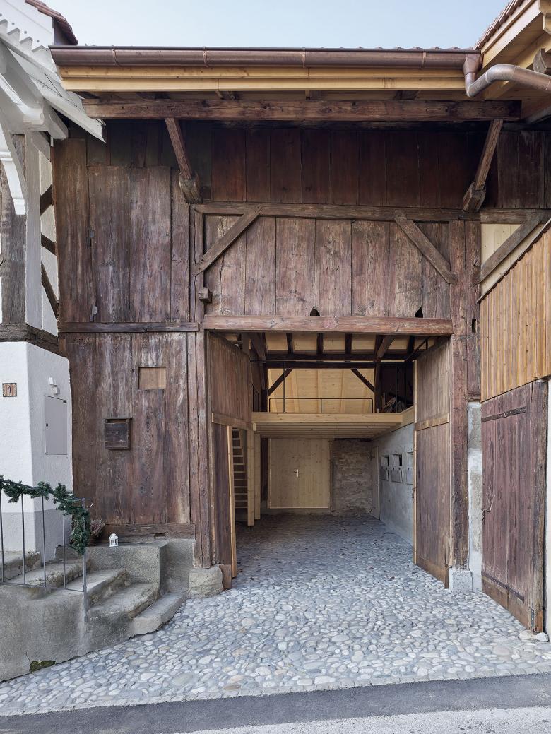 住宅与谷仓改造项目丨瑞士丨Atelier Pulver Architectes SA-10