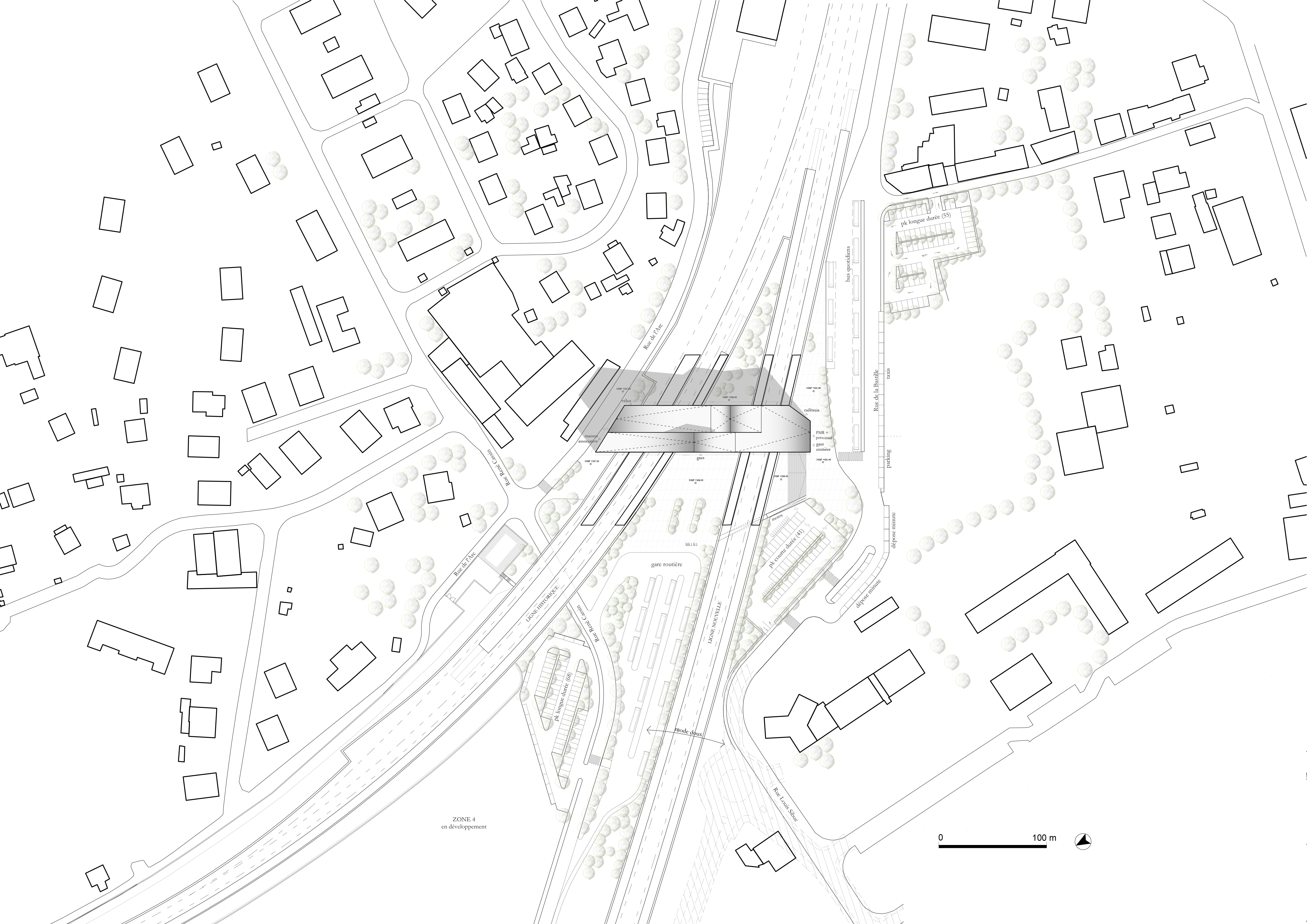 SaintJeandeMaurienne 车站丨Bordas+Peiro 建筑事务所-17