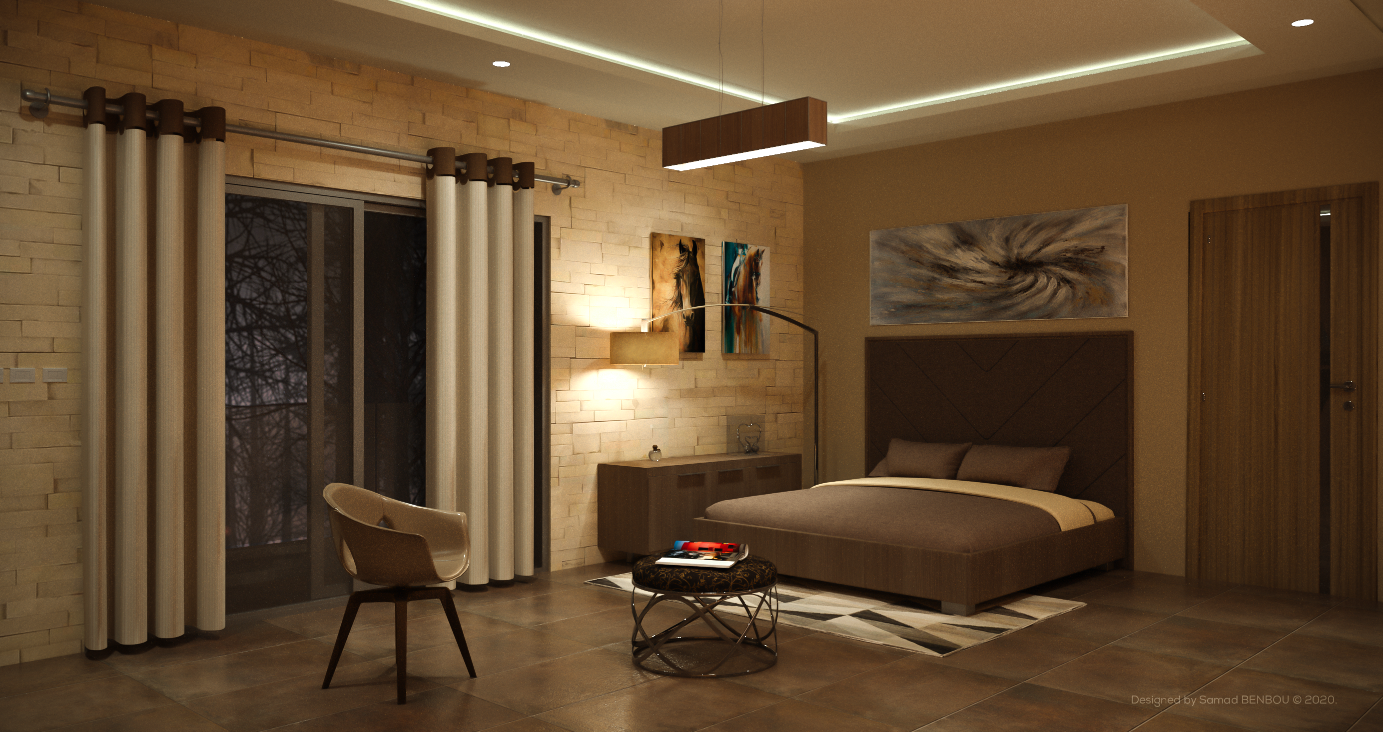 三维室内建筑设计-10